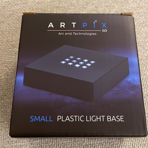 Light base for 3D crystals or glass display - Picture 4 of 5